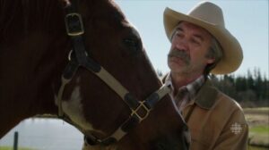 Shaun Johnston in a cowboy hat, reminiscent of his role as Grandpa Jack on Heartland.