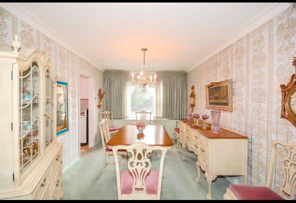 Enchanting breakfast nook bathed in sunlight