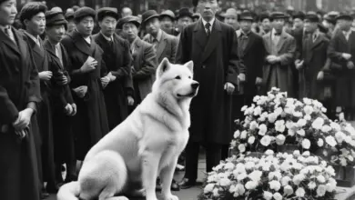 Hachiko The Last Photo of Japan's Most Faithful Dog