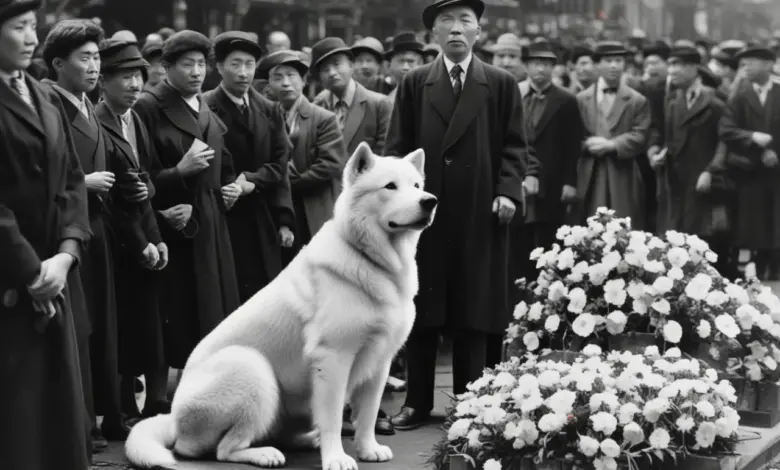 Hachiko The Last Photo of Japan's Most Faithful Dog