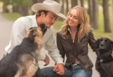 Horse Whisperer Amy Fleming Ties the Knot in Rustic Ranch Wedding