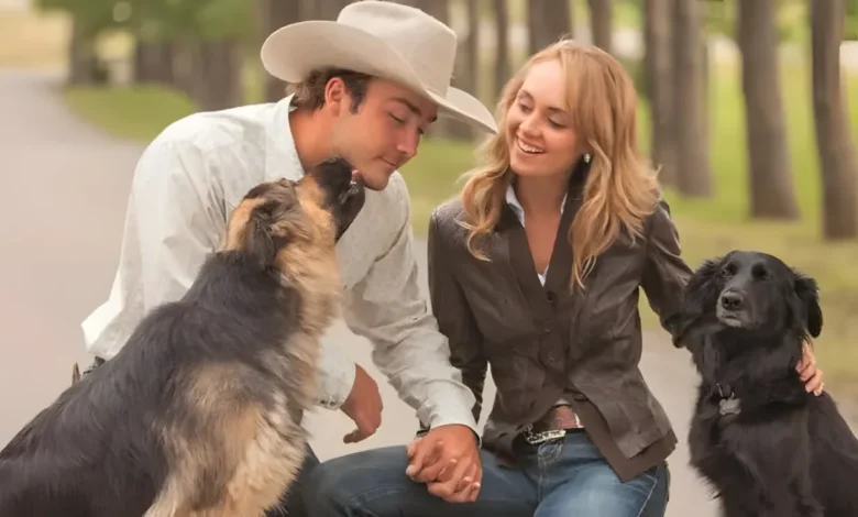 Horse Whisperer Amy Fleming Ties the Knot in Rustic Ranch Wedding