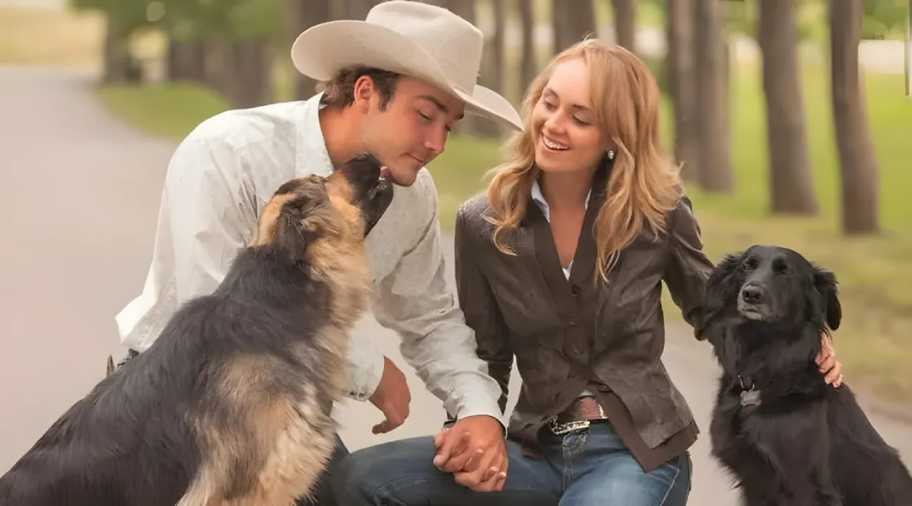 Horse Whisperer Amy Fleming Ties the Knot in Rustic Ranch Wedding